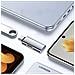 Adattatore Otg Da Type-c A Usb 3.0 + Tc Charging, Design Ovale - Trasferimento Dati Ad Alta Velocità E Ricarica Rapida Pd Grey - Foto miniatura 4