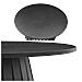 Livtavolino Rotondo 80cm In Stile Scandinavo Nero - Foto miniatura 9