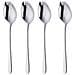Set Di 4 Spork In Acciaio Inossidabile All-in-one - Combinazione Multifunzionale Di Cucchiaio, Forchetta E Coltello - Foto miniatura 1