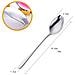 Set Di 4 Spork In Acciaio Inossidabile All-in-one - Combinazione Multifunzionale Di Cucchiaio, Forchetta E Coltello - Foto miniatura 3