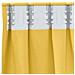 Tende con tende 2 pcs giallo senape Poliestere - Foto miniatura 5