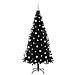 Albero di Natale con 300 LED con supporto Nero 180 cm PVC - Foto miniatura 4