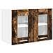 Armadio pensile Riga 2 pcs Rovere fumé 60 x 31 x 40 cm - Foto miniatura 5