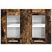 Armadio pensile Riga 2 pcs Rovere fumé 60 x 31 x 40 cm - Foto miniatura 7