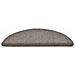 Tappetini per scale autoadesivi 30 pz 56x17x3 cm beige semicircolari - Foto miniatura 3