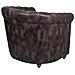 Poltrona Imbottita Marrone 80x80x48/72h - Foto miniatura 6