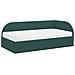 Struttura Letto Angolare con Materasso 2 pcs Verde Velluto - Foto miniatura 4