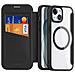 Cover con Tapa per iPhone 15 - Pelle /PU, Nero, MagSafe - Foto miniatura 2