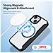 Cover con Tapa per iPhone 15 - Pelle /PU, Nero, MagSafe - Foto miniatura 3