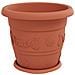 Vasi per Piante 6 pcs Rosso Mattone Ø 26 x 21.5 cm Plastica - Foto miniatura 5