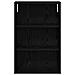 Armadio da bagno a muro Rovere Nero 40 x 16 x 62,5 cm - Foto miniatura 3