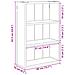 Armadio da bagno a muro Rovere Nero 40 x 16 x 62,5 cm - Foto miniatura 7