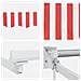 Tenda retrattile manuale con LED Rosso e Bianco 5 x 3 m - Foto miniatura 9