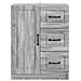 Credenza Grigio Sonoma 66 x 34,5 x 87 cm Legno ingegnerizzato - Foto miniatura 4