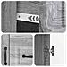 Credenza Grigio Sonoma 66 x 34,5 x 87 cm Legno ingegnerizzato - Foto miniatura 7