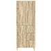 Set di armadi 2 pcs 66 x 34,5 x 90 cm Legno ingegnerizzato - Foto miniatura 4