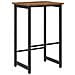 Sgabello da bar Legno antico 40 x 32 x 74 cm - Foto miniatura 1