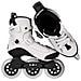 Khaan Junior SQD Nero. Pattini in linea regolabili per bambini (27-30) - Foto miniatura 3