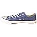 All Star Ct Scarpe Sneakers Basse Low Blu Navy Tela M9697c 35 - Foto miniatura 3