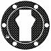 Adesivo Resinato Protezione Tappo Serbatoio Per Moto Mv Agusta - Carbon Look - Foto miniatura 1