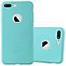Custodia Compatibile Con Apple Iphone 8 Plus / 7 Plus / 7s Plus In Candy Blu - Coperchio Protettivo In Silicone Tpu Flessibile - Foto miniatura 2