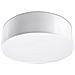 Lampada Da Soffitto Rotonda In Pvc, Modello Arena 35 Sl. 0123, 2 Luci Led E-27, Colore: Bianco - Foto miniatura 8