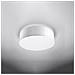 Lampada Da Soffitto Rotonda In Pvc, Modello Arena 35 Sl. 0123, 2 Luci Led E-27, Colore: Bianco - Foto miniatura 14