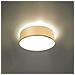Lampada Da Soffitto Rotonda In Pvc, Modello Arena 35 Sl. 0123, 2 Luci Led E-27, Colore: Bianco - Foto miniatura 15
