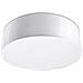 Lampada Da Soffitto Rotonda In Pvc, Modello Arena 35 Sl. 0123, 2 Luci Led E-27, Colore: Bianco - Foto miniatura 4