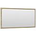 Specchio da Bagno Rovere Sonoma 80x1,5x37 cm Legno Multistrato - Foto miniatura 3