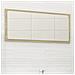 Specchio da Bagno Rovere Sonoma 80x1,5x37 cm Legno Multistrato - Foto miniatura 1