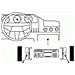 Car Radio Support for Audi A3 (from 11/1994)  - Foto miniatura 1