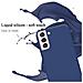 Custodia Compatibile Con Samsung Galaxy S21 In Liquid Blu - Coperchio Protettivo In Silicone Tpu Flessibile - Foto miniatura 3