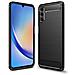 Custodia B-case Tpu Silicone Cover Case Per Samsung Galaxy A34 5g A346 Carbon Metal Black - Foto miniatura 1