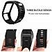 Bracciale Tomtom Avventuriero/golfista/corridore/spark In Silicone Da Mm Black - Foto miniatura 3