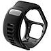 Bracciale Tomtom Avventuriero/golfista/corridore/spark In Silicone Da Mm Black - Foto miniatura 5
