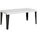 Tavolo Allungabile 90x180/284 Cm Flame Telaio Antracite - Bianco Frassino - Foto miniatura 3