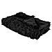 Coperta Pelliccia Sintetica Nero 150 X 200 Cm Delice - Foto miniatura 5