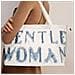 Borsa Tote Bag Gentle Woman In Jeans, Bianco - Foto miniatura 2