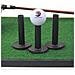 Tee Da Golf In Gomma Per Driving Range 3 Misure 58/68/85 Mm Confezione Da 3 Black - Foto miniatura 2