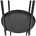 Supporto Per Vasi Tamarix Metallo 35 Cm Nero - Foto miniatura 3