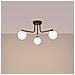 Lampadario Astral 3 Nero Sl. 1662 - Minimalista Lampadario Nero /bianco 29x62x62 Cm - Foto miniatura 4