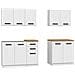 Topeshop KUCHNIA SET 200 BIEL, Moderno - Foto miniatura 1