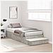 Struttura letto contenitore Grigio cemento 100x200 cm - Foto miniatura 5