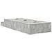Struttura letto contenitore Grigio cemento 100x200 cm - Foto miniatura 9