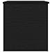 Scatola di Stoccaggio  con Coperchio Nero Rovere 60x42x46 cm Legno Ingegnerizzato - Foto miniatura 7