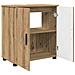 Mobile da Bagno con porta rovere artigianale 61 x 35 x 64 cm - Foto miniatura 5