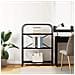 Libreria Rovere nero 80 x 30 x 109 cm Legno multistrato - Foto miniatura 4