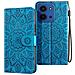 Custodia A Portafoglio Per Redmi 15c Con Motivo Mandala E Porta Carte - Foto miniatura 1