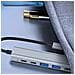 Adattatore Hub Usb-c A Hdmi 4-in-1 4k - Power Delivery E Trasferimento Dati 5gbps - Foto miniatura 4